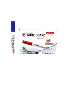 WHITE BOARD MARKER - BULLET TIP - BLUE  COLOR -  (12Pcs/PKT) - ( Office Mate) -  220282